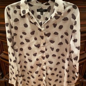 Banana Republic Cheetah blouse